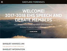 Tablet Screenshot of ehsdebate.org